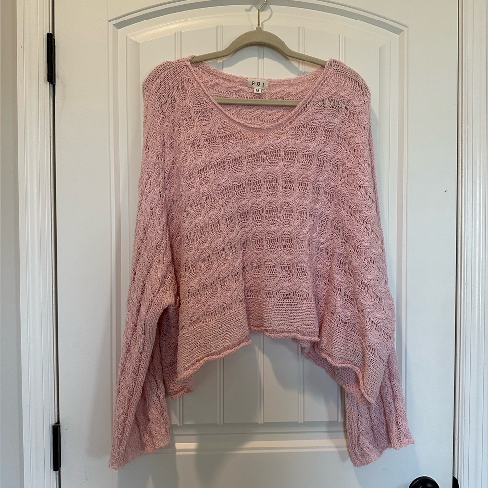 RDI Soft Pink Knit Sweater